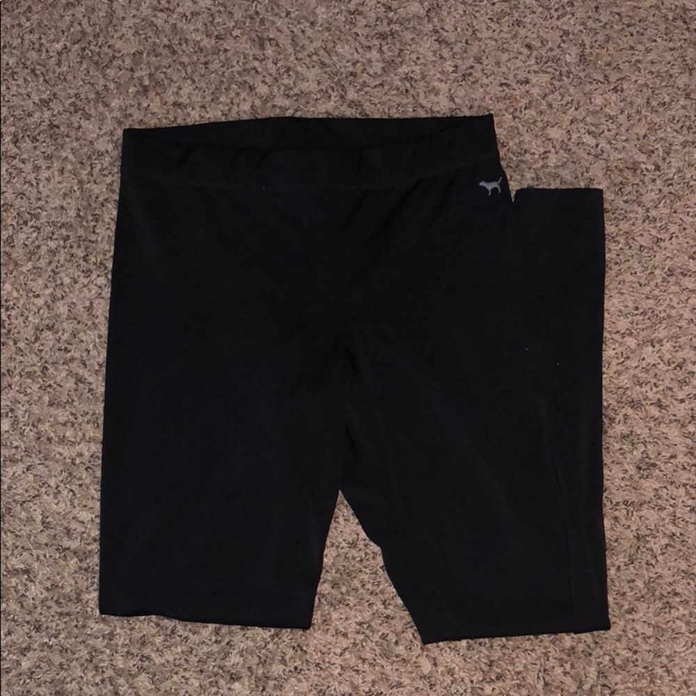 Black Pink Victoria’s Secret leggings